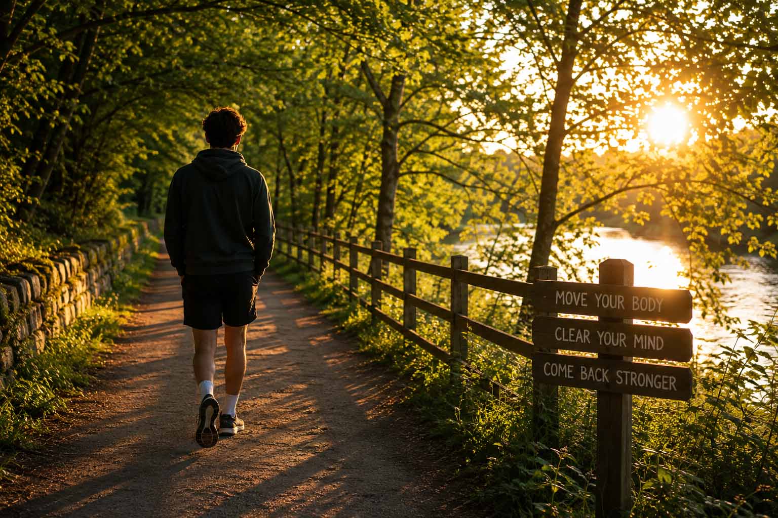 When It’s Not Going In, Get Up and Go for a Walk